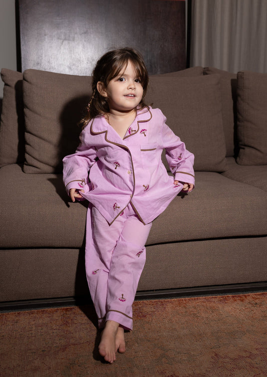 Pijama Luna Petit Rosa