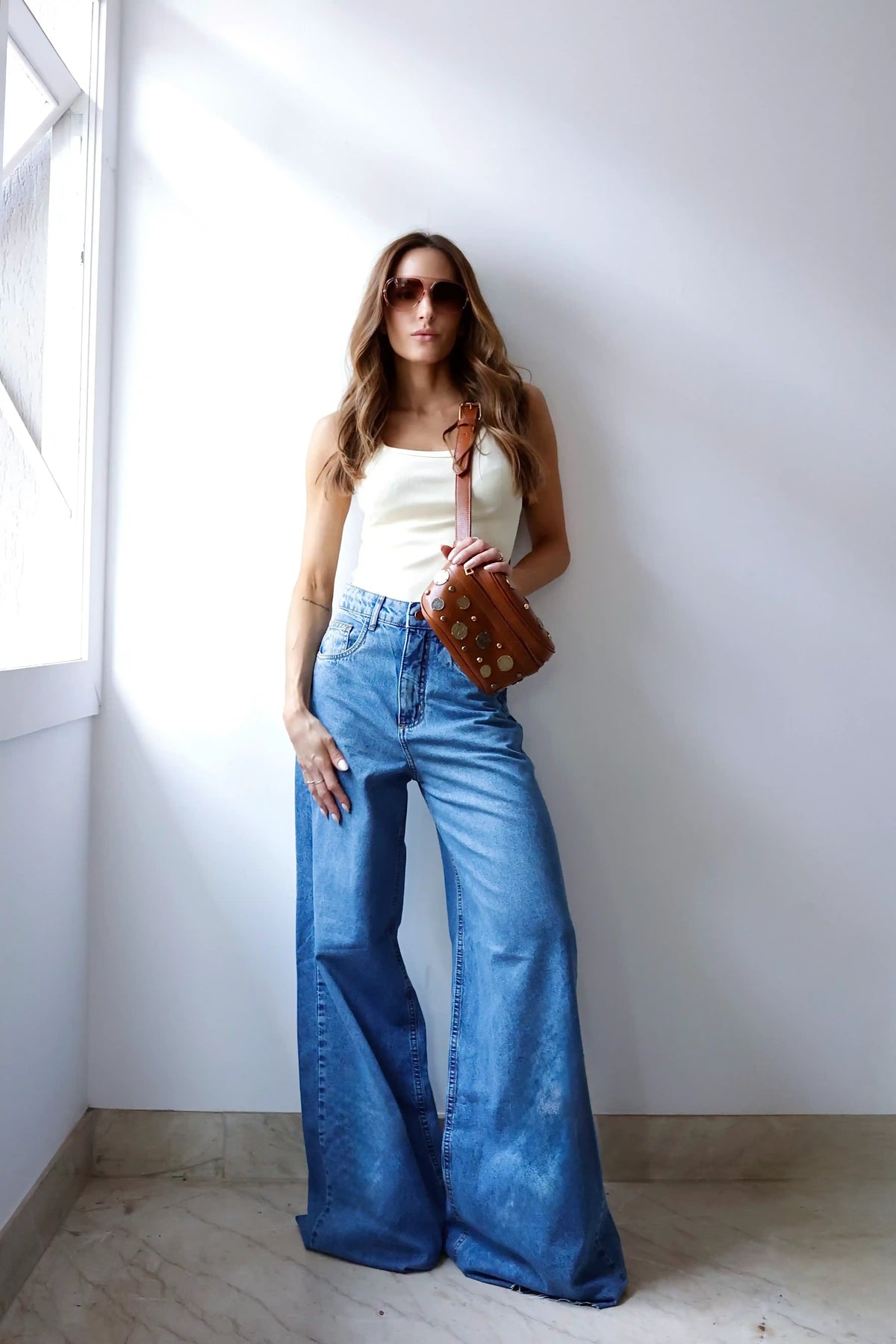 Calça Pantalona Florence