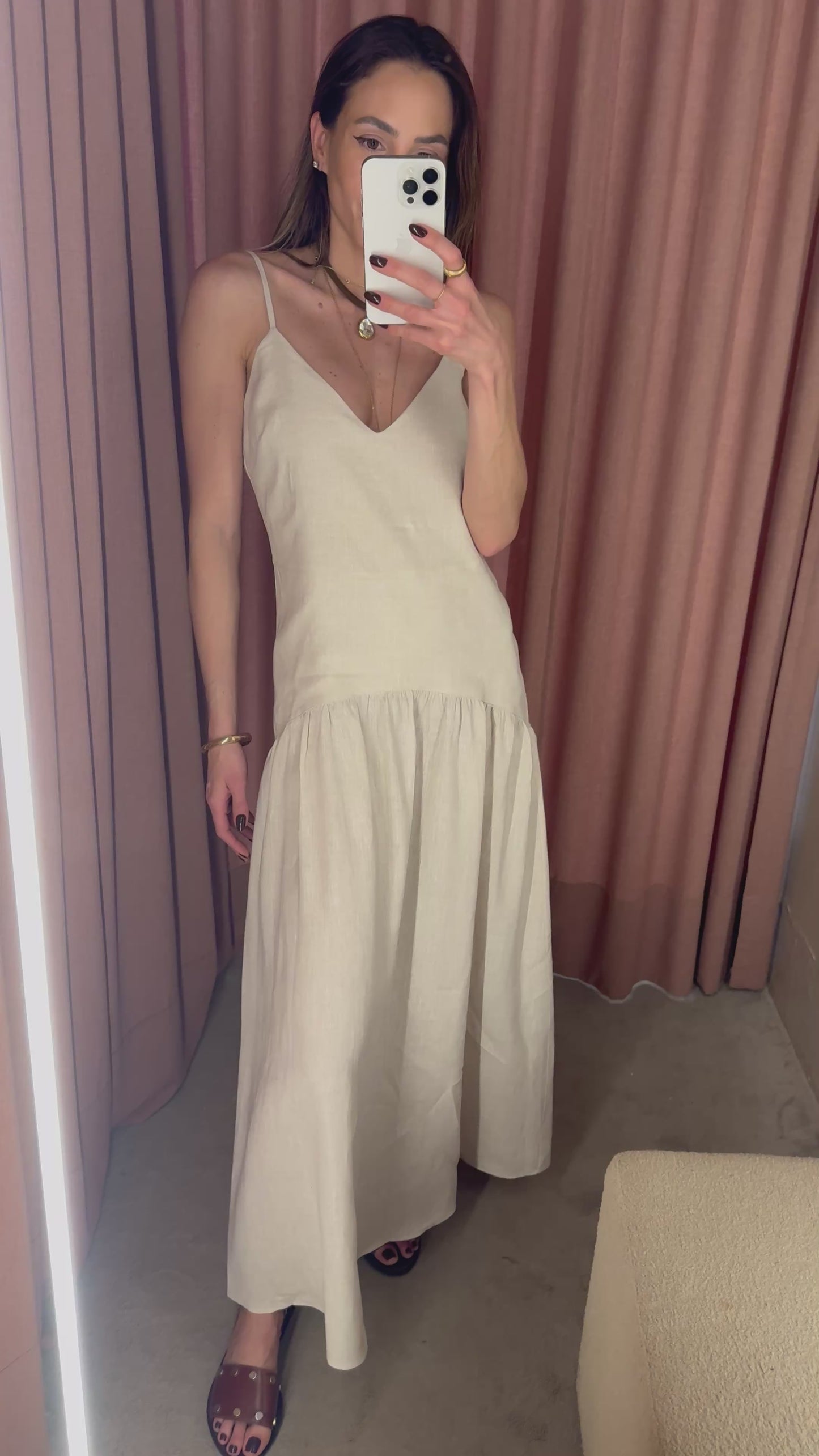 Vestido Adele Linho