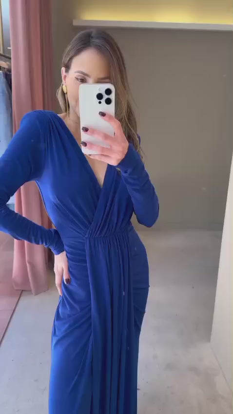 Vestido Decote Transpassado